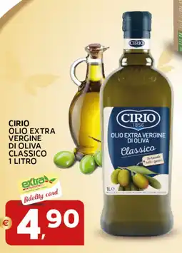 Extra Supermercati Cirio olio extra vergine di oliva classico offerta