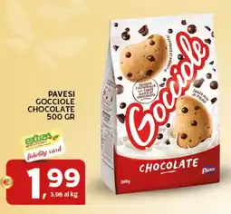 Extra Supermercati Pavesi gocciole chocolate offerta