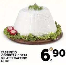 Extra Supermercati Caseificio vigoritaricotta di latte vaccino offerta