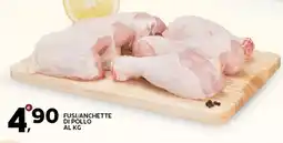 Extra Supermercati Fusi/anchette di pollo offerta