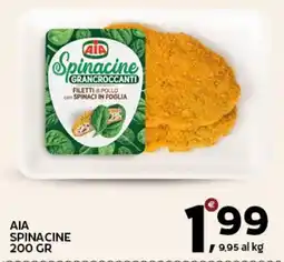 Extra Supermercati Aia spinacine offerta