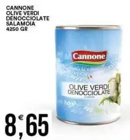 Vantaggio Cash&Carry CANNONE Olive verdi denocciolate salamoia offerta