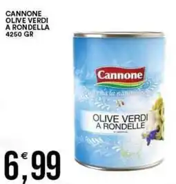 Vantaggio Cash&Carry CANNONE Olive verdi a rondella offerta
