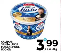 Extra Supermercati Galbani santa lucia mascarpone offerta
