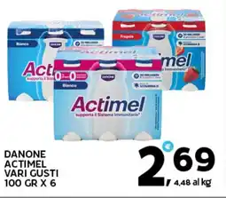 Extra Supermercati Danone actimel vari gusti offerta