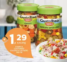 Extra Supermercati D'amico gustoriso classico/leggero offerta