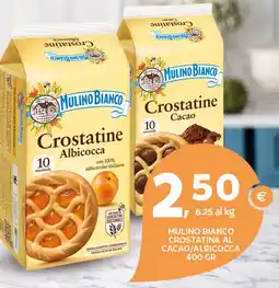 Extra Supermercati Mulino bianco crostatina al cacao/albicocca offerta