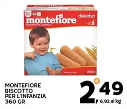 Extra Supermercati Montefiore biscotto per l'infanzia offerta