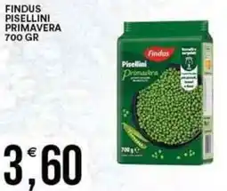 Vantaggio Cash&Carry FINDUS pisellini primavera offerta