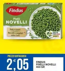 Vantaggio Cash&Carry FINDUS Piselli novelli offerta