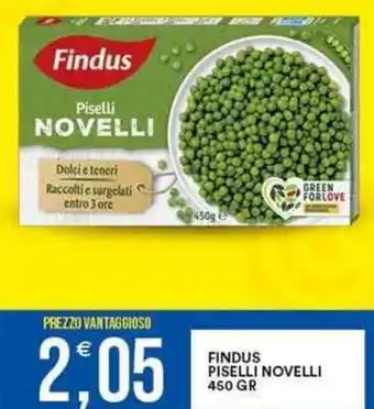 Vantaggio Cash&Carry FINDUS Piselli novelli offerta