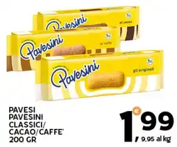Extra Supermercati Pavesi pavesini classici/ cacao/caffe' offerta
