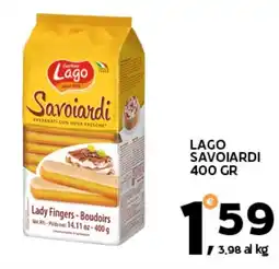 Extra Supermercati Lago savoiardi offerta