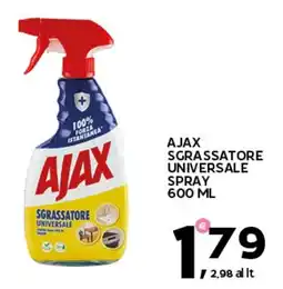 Extra Supermercati Ajax sgrassatore universale spray offerta