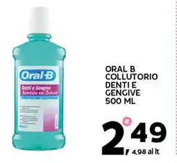 Extra Supermercati Oral b collutorio denti e gengive offerta