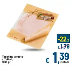Qui Discount Tacchino arrosto affettato offerta