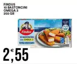 Vantaggio Cash&Carry FINDUS 10 bastoncini omega 3 offerta