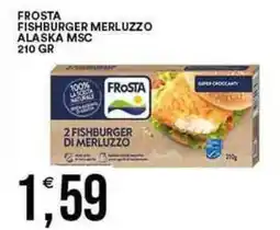 Vantaggio Cash&Carry FROSTA Fishburger merluzzo alaska msc offerta