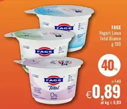 Famila FAGE Yogurt Linea Total Bianco offerta