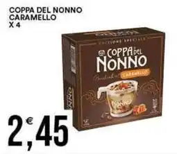 Vantaggio Cash&Carry COPPA DEL NONNO Caramello offerta