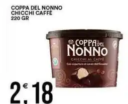 Vantaggio Cash&Carry COPPA DEL NONNO chicchi caffe offerta