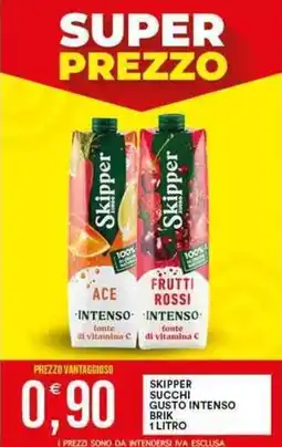 Vantaggio Cash&Carry SKIPPER Succhi gusto intenso brik offerta