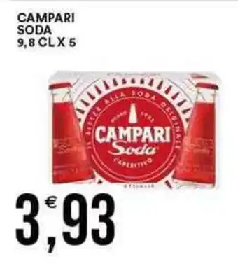 Vantaggio Cash&Carry CAMPARI Soda offerta