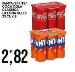 Vantaggio Cash&Carry FANTA/SPRITE/ COCA COLA Classica offerta