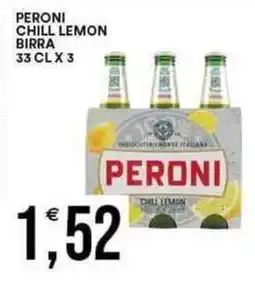 Vantaggio Cash&Carry PERONI Chill lemon birra offerta
