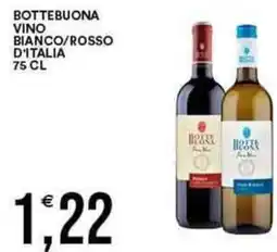 Vantaggio Cash&Carry BOTTEBUONA Vino bianco/rosso d'italia offerta