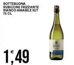 Vantaggio Cash&Carry BOTTEBUONA Rubicone frizzante bianco amabile igt offerta