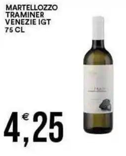 Vantaggio Cash&Carry MARTELLOZZO traminer venezie igt offerta