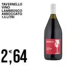 Vantaggio Cash&Carry TAVERNELLO Vino lambrusco abboccato offerta