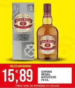 Vantaggio Cash&Carry CHIVAS REGAL astuccio offerta