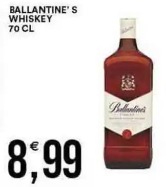 Vantaggio Cash&Carry BALLANTINE'S Whiskey offerta