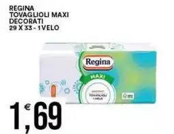 Vantaggio Cash&Carry REGINA Tovaglioli maxi decorati offerta