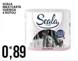 Vantaggio Cash&Carry SCALA Maxi carta igienica 4 rotoli offerta
