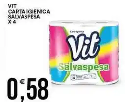 Vantaggio Cash&Carry VIT Carta igienica salvaspesa offerta