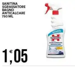Vantaggio Cash&Carry SANITINA Sgrassatore bagno anticalcare offerta
