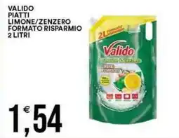Vantaggio Cash&Carry VALIDO Piatti limone/zenzero formato risparmio offerta
