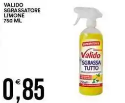 Vantaggio Cash&Carry VALIDO Sgrassatore limone offerta