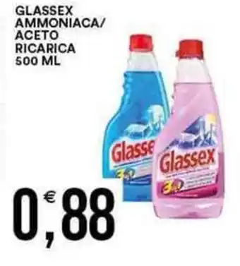 Vantaggio Cash&Carry GLASSEX AMMONIACA/ aceto ricarica offerta