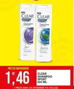 Vantaggio Cash&Carry CLEAR Shampoo sport offerta