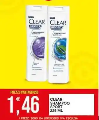 Vantaggio Cash&Carry CLEAR Shampoo sport offerta