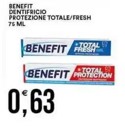 Vantaggio Cash&Carry BENEFIT Dentifricio protezione totale/fresh offerta