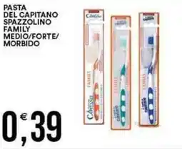 Vantaggio Cash&Carry PASTA DEL CAPITANO spazzolino family offerta