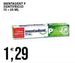 Vantaggio Cash&Carry MENTADENT P dentifricio offerta