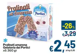 Qui Discount Pralinati amarena Gelateria dei Portici x6 offerta