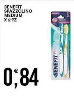 Vantaggio Cash&Carry BENEFIT Spazzolino medium offerta