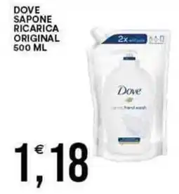 Vantaggio Cash&Carry DOVE Sapone ricarica original offerta